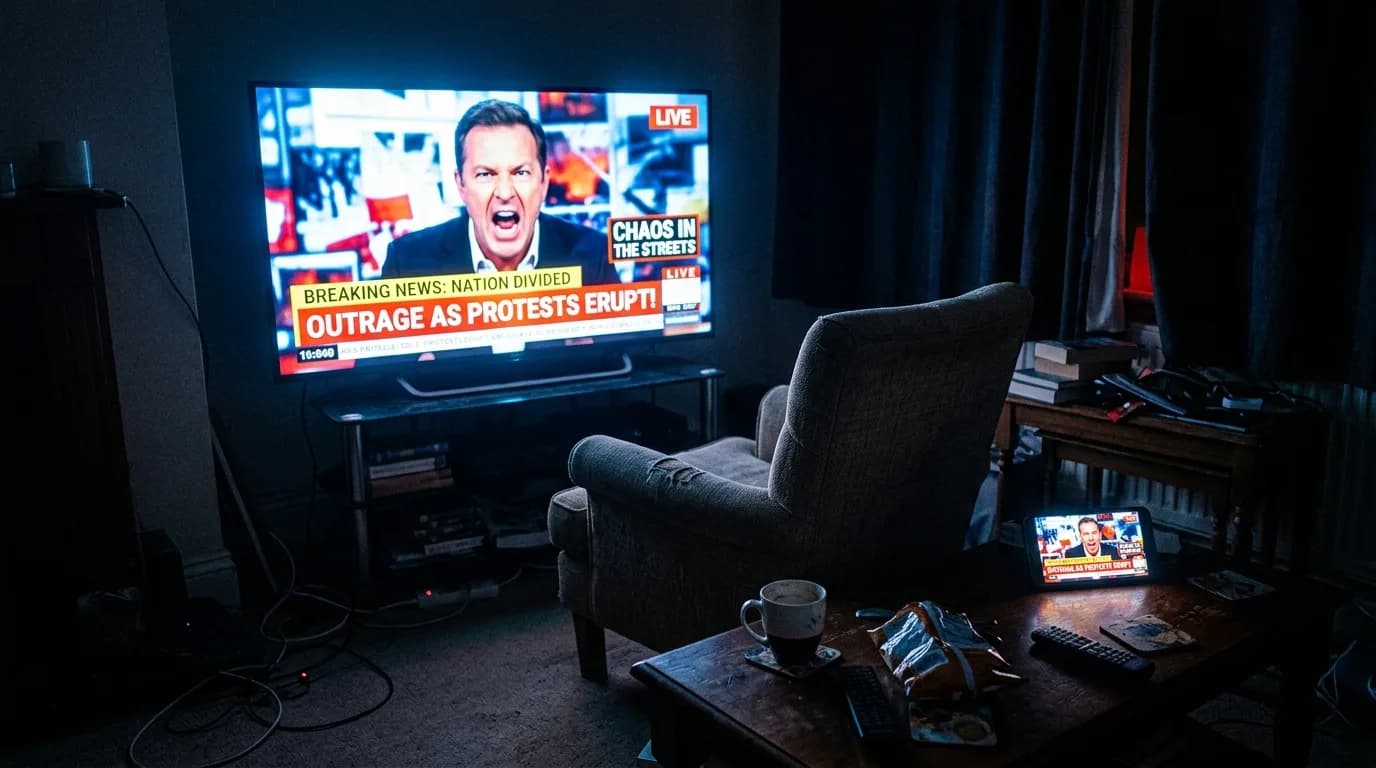 Outrage Media — forces of division