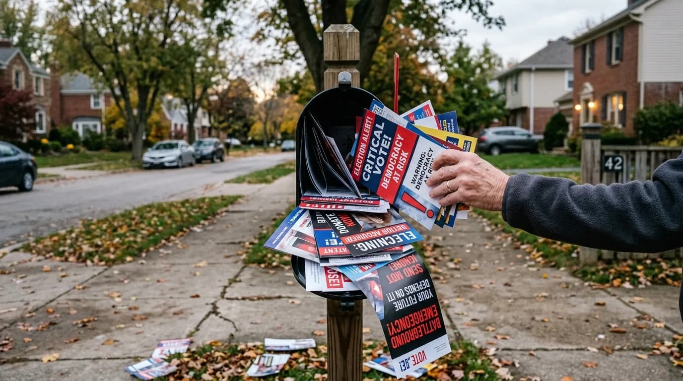 Political Fundraising Machine — forces of division