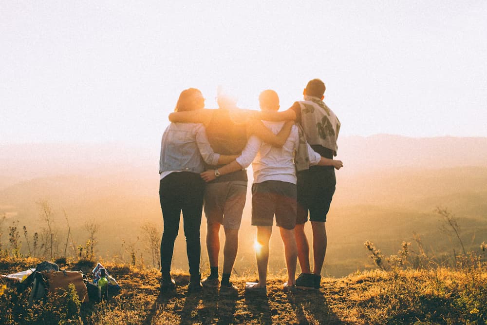 People connecting